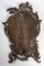 19th Century Silver Plated Bronze Table Mirror 2