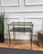 Hollywood Regency Brass and Smoked Glass Console Table by Milo Baughman, 1980s, Image 3