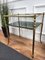 Hollywood Regency Brass and Smoked Glass Console Table by Milo Baughman, 1980s 4