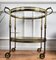 Hollywood Regency Two-Tier Brass and Glass Bar Cart, Italy, 1970s by Milo Baughman 6