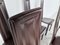 Vintage Brown Leather Dining Chairs, 1980s, Set of 6 9