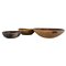 19th Century Folk Art Farmers Bowls, Sweden, Set of 3 1