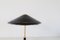 Brass Table Lamp attributed to Bent Karlby for Lyfa, Denmark, 1956, Image 8