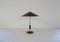 Lámpara de mesa de latón atribuida a Bent Karlby para Lyfa, Dinamarca, 1956, Imagen 2
