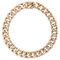 18 Karat Rose Gold Curb Bracelet, France, 1950s 1