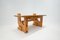 Mid-Century Modern Desk with Drawers in Pine Wood, Italy, 1960s, Image 19
