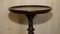 Petite Table d'Appoint Tripode Sheraton Revival Antique en Bois Dur 4