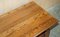 English Edwardian Refectory Style Coffee Table in Oak, 1960s, Image 7