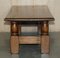 English Edwardian Refectory Style Coffee Table in Oak, 1960s, Image 12