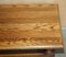 English Edwardian Refectory Style Coffee Table in Oak, 1960s, Image 11