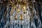 Großer schillernder Kronleuchter aus Muranoglas im Stil von Venini, 1970er 8