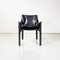 Italian Modern Model CAB 414 Leather Armchair attributed to Mario Bellini for Cassina, 1980s 2