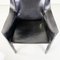 Italian Modern Model CAB 414 Leather Armchair attributed to Mario Bellini for Cassina, 1980s 8