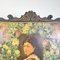 Antique English Wood Collage Screen, 1800s 7