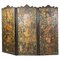 Antique English Wood Collage Screen, 1800s, Image 1