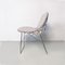 Italian Modern Chromed Metal & Cotton Sof Sof Chairs attributed to Enzo Mari for Driade, 1980s, Set of 3, Image 11