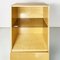 Italian Modern Light Briar with Smoked Glass Bookcase attributed to Saporiti, 1970s, Set of 3, Image 8