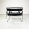 Modern Italian Black Armchair Mod. Wassily B3 attributed to Marcel Breuer for Gavina, 1960s, Image 5