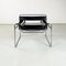 Modern Italian Black Armchair Mod. Wassily B3 attributed to Marcel Breuer for Gavina, 1960s 2