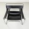 Modern Italian Black Armchair Mod. Wassily B3 attributed to Marcel Breuer for Gavina, 1960s, Image 7
