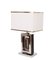 Table Lamp in Acrylic Glass, Chrome and Brass by Romeo Rega, Italy, 1970s 11