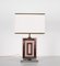 Table Lamp in Acrylic Glass, Chrome and Brass by Romeo Rega, Italy, 1970s 5