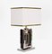 Table Lamp in Acrylic Glass, Chrome and Brass by Romeo Rega, Italy, 1970s 12