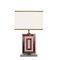 Table Lamp in Acrylic Glass, Chrome and Brass by Romeo Rega, Italy, 1970s, Image 2