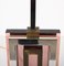 Table Lamp in Acrylic Glass, Chrome and Brass by Romeo Rega, Italy, 1970s, Image 8