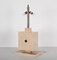 Italian Travertine Marble and Lapis Lazuli Table Lamp, 1970s 5