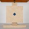 Italian Travertine Marble and Lapis Lazuli Table Lamp, 1970s 9