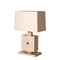 Italian Travertine Marble and Lapis Lazuli Table Lamp, 1970s, Image 11