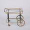 Brass and Black Lacquered Wood Bar Cart attributed to Cesare Lacca, Italy, 1950s 11