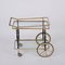 Brass and Black Lacquered Wood Bar Cart attributed to Cesare Lacca, Italy, 1950s, Image 11