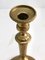 Antique Cast Brass Candlesticks, 1930, Set of 2 5