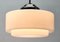 Pendant Lamp with Opaline Shade and Chrome Fittings from Phillips, Holland, 1930s, Image 7