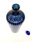 Blue and Green Murano Glass Bottle attributed to Fulvio Bianconi for Venini, Italy, 1988 5