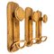 Coat Rack Stands in Bamboo and Rattan, Italy, 1970s, Set of 3, Image 3