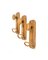 Coat Rack Stands in Bamboo and Rattan, Italy, 1970s, Set of 3, Image 8