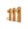 Coat Rack Stands in Bamboo and Rattan, Italy, 1970s, Set of 3, Image 7