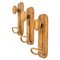 Coat Rack Stands in Bamboo and Rattan, Italy, 1970s, Set of 3 2