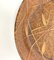 Round Acrylic Centerpiece with Wheat Inclusions, Italy, 1970s, Image 11