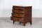 Antique English Georgian Chest of Drawers in Oak, 1750, Image 6