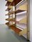 Large S2 Shelves in Brass, Aluminium and Wood, Italy, 1957, Set of 2 5