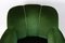 French Art Deco Club Chair in Green Velvet, 1940 3