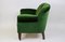 French Art Deco Club Chair in Green Velvet, 1940 8