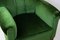 French Art Deco Club Chair in Green Velvet, 1940 16