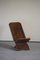 African Tribal Hand Carved Folding Palaver Chair, 1960s 3