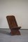 African Tribal Hand Carved Folding Palaver Chair, 1960s, Image 3
