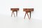 Teak Nightstands in the Style of Cesare Lacca, Italy, 1960, Set of 2 1